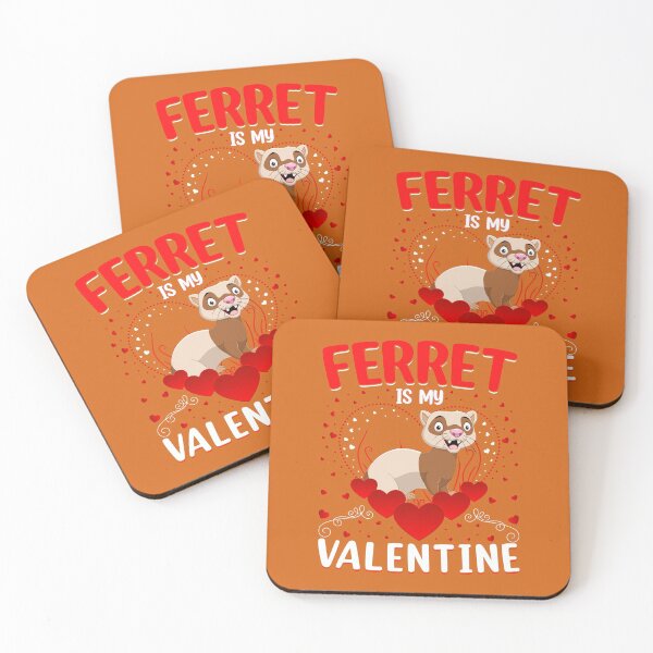 Artikelvorschau, Lustiges Frettchen ist mein Valentinsgruß Frettchen Valentinstag entworfen und verkauft von Christmas222.