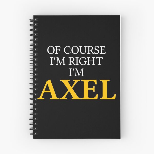 Item preview, Of course I'm right I'm Axel	 designed and sold by mugify.