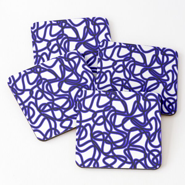 Item preview, Abstract pattern - blue. designed and sold by K.S ART.