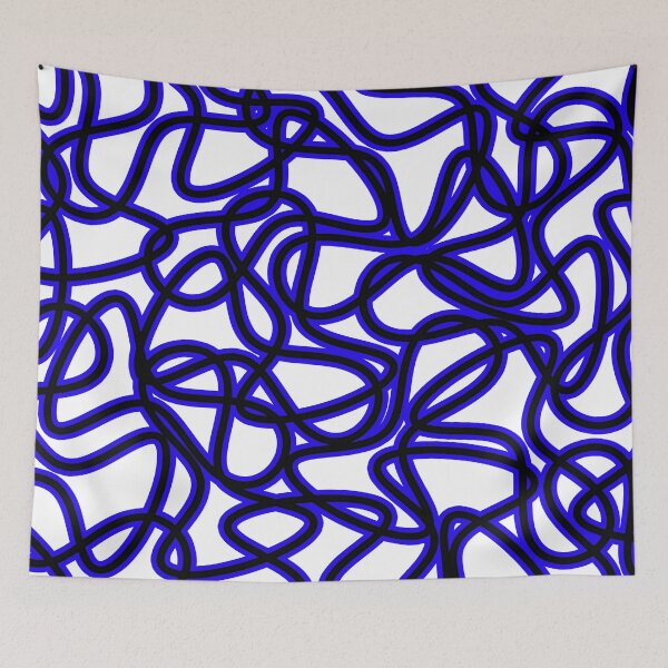 Item preview, Abstract pattern - blue. designed and sold by K.S ART.