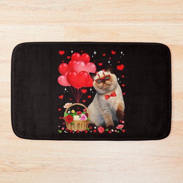 Item preview, Funny Cat Heart Valentine day designed and sold by Christmas222.