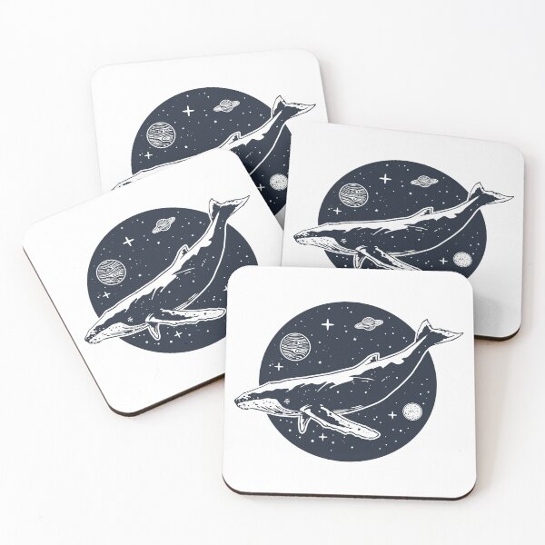 Item preview, A Lonely Whale Across The Galaxy designed and sold by Vector Scout Lab.