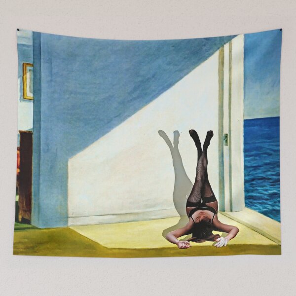 Item preview, Hopper's Sun Room With Guest designed and sold by IanBiAM.