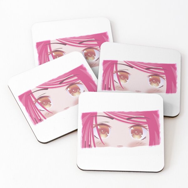 Item preview, Pink Anime girl eyes designed and sold by Tanuja  Sharma.