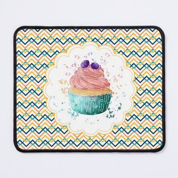 Item preview, Zig zag blueberry cupcake designed and sold by lettieblue.