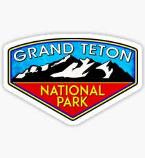 GRAND TETON NATIONAL PARK WYOMING MOUNTAINS 8 TETONS Sticker