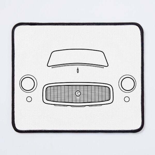 Item preview, 1960 AMC Rambler classic car black outline graphic  designed and sold by soitwouldseem.