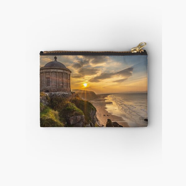 Item preview, Mussenden Temple Sunset Northern Ireland Photography Downhill Beach County Derry Londonderry designed and sold by thinkbigimages.