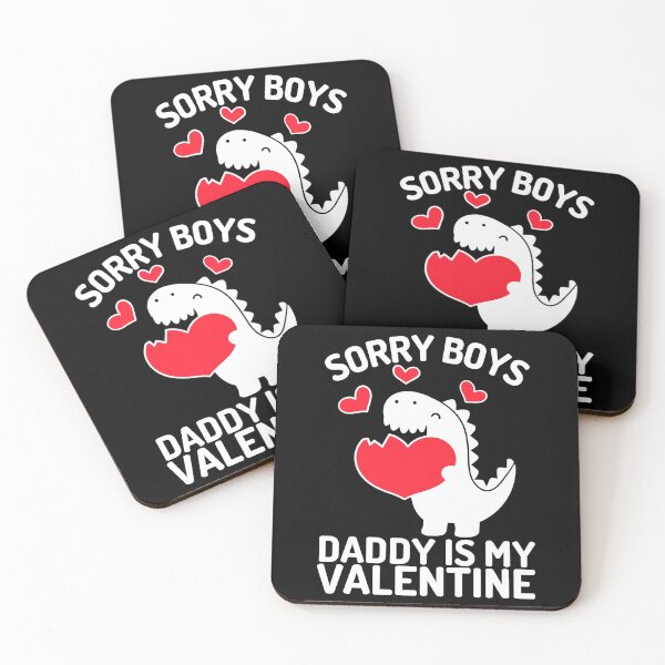 Item preview, Sorry Boys, Daddy is my valentine Shirts for Boys Funny T-Shirt designed and sold by Mixture-DESIGN.