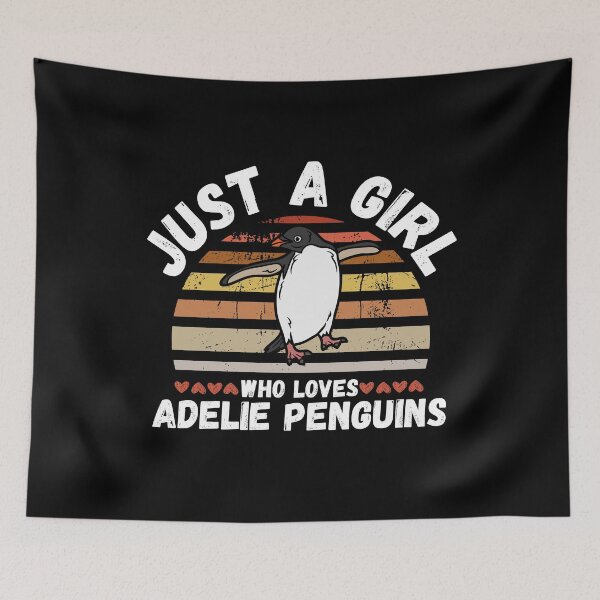 Item preview, Just a Girl Who Loves Adelie Penguins Gifts designed and sold by malek24.