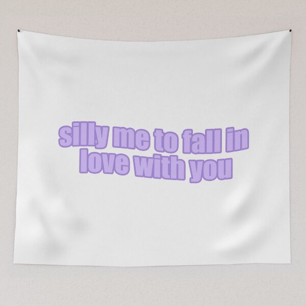 Item preview, Silly Me To Fall In Love With You - Halley's Comet by Billie Eilish designed and sold by Designed By Rachel.