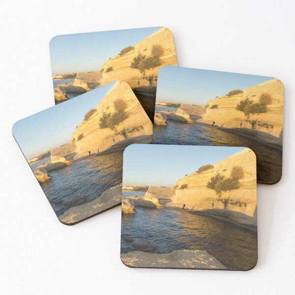 Item preview, Golden Maltese Morning - Splendid Swimming Spot at Tigne Point Sliema designed and sold by Georgia Mizuleva.