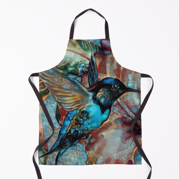 Item preview, Colibri des vignes, hummingbird, colibri, lea roche paintings designed and sold by L. ROCHE.