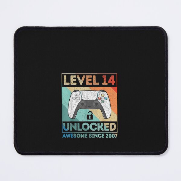 Item preview, Level 14 Unlocked Birthday 14 Years Old Awesome Since 2007 T-Shirt designed and sold by AlanWhitefoot.