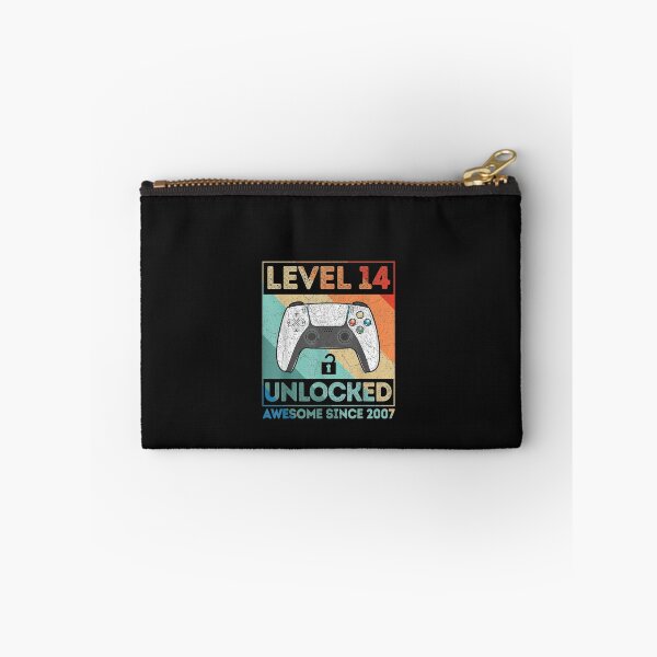 Item preview, Level 14 Unlocked Birthday 14 Years Old Awesome Since 2007 T-Shirt designed and sold by AlanWhitefoot.