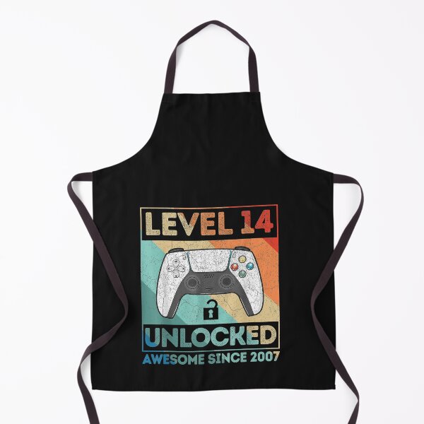 Item preview, Level 14 Unlocked Birthday 14 Years Old Awesome Since 2007 T-Shirt designed and sold by AlanWhitefoot.