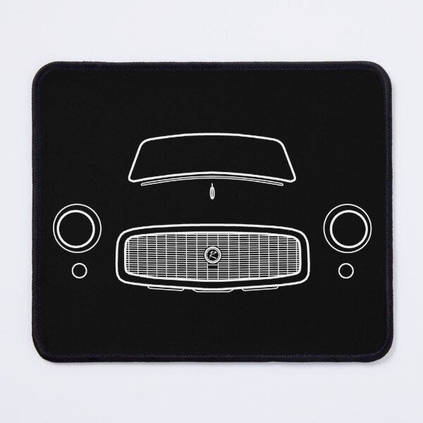 Item preview, 1960 AMC Rambler classic car white outline graphic  designed and sold by soitwouldseem.