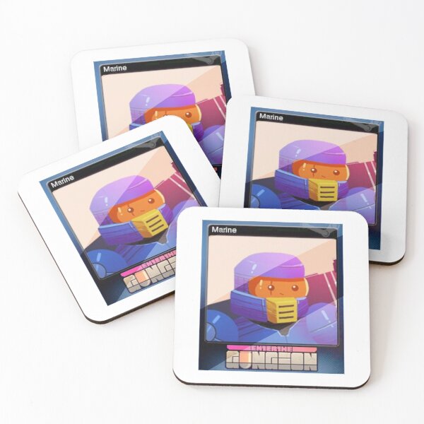 Item preview, Enter The Gungeon - Marine   designed and sold by Rebelfunky.