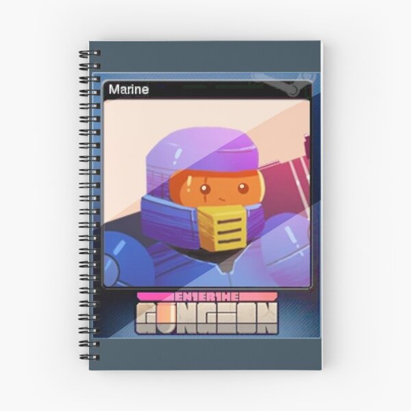 Item preview, Enter The Gungeon - Marine   designed and sold by Rebelfunky.