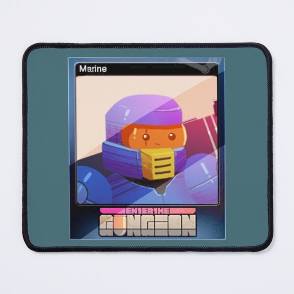 Item preview, Enter The Gungeon - Marine designed and sold by Rebelfunky.