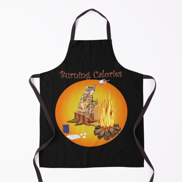 Item preview, Cat Burning Calories Cat Funny designed and sold by mukhtaran.
