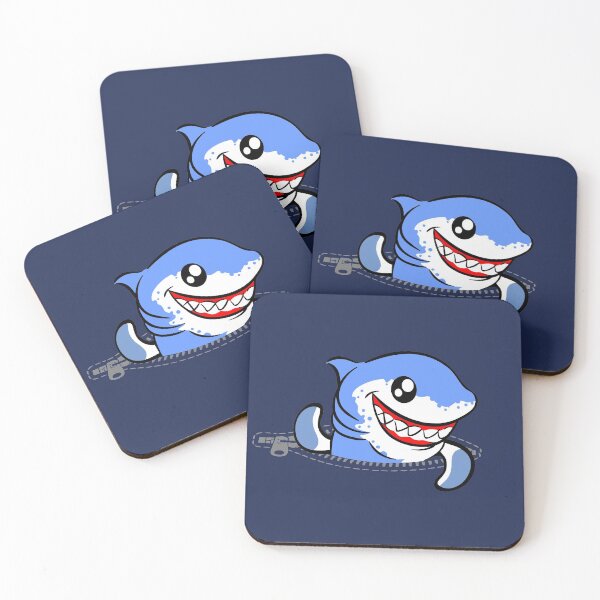 Item preview, Shark Out of Zippered Kangaroo Pocket Kids T-Shirt designed and sold by ReadytoWork.