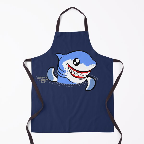 Item preview, Shark Out of Zippered Kangaroo Pocket Kids T-Shirt designed and sold by ReadytoWork.