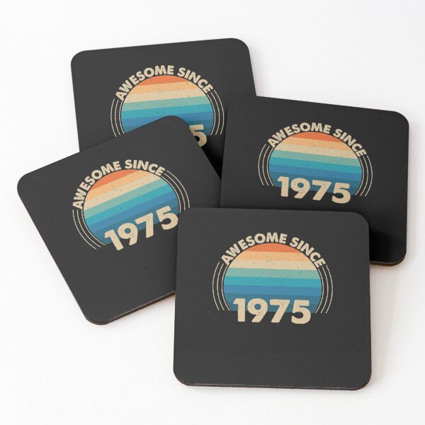 Item preview, Awesome Since 1975 T-Shirt designed and sold by ChristineRobins.