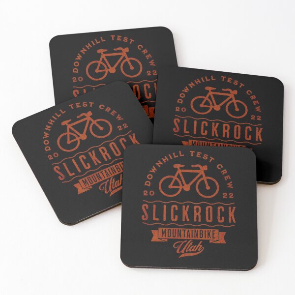 Item preview, Mountain Biking Utah slickrock downhill T-Shirt. Retro Vibe mountain bike trails t-shirt. Gifts for cyclists. designed and sold by Barb  Hamilton ⭐⭐⭐⭐⭐.