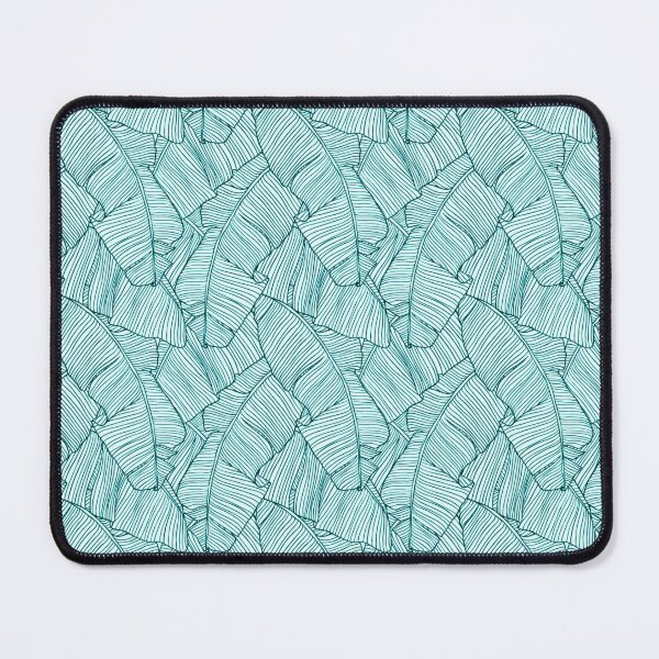 Item preview, The green banana leaves pattern designed and sold by Trianglegreen.