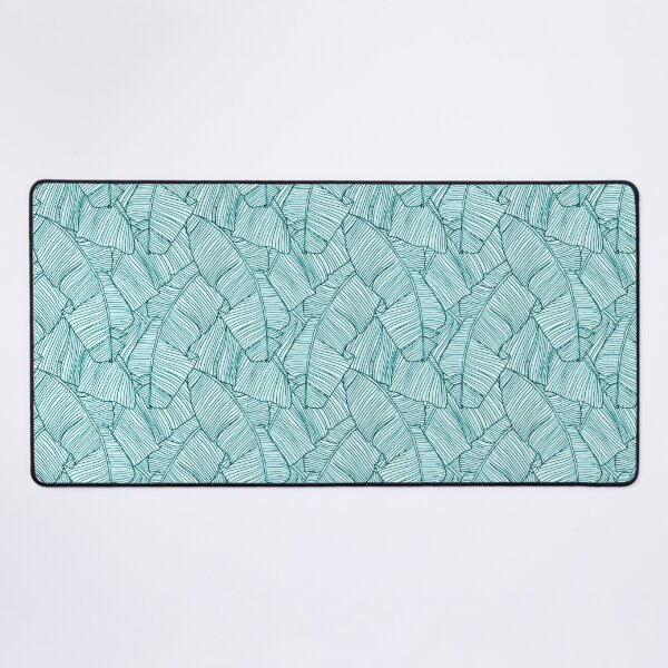 Item preview, The green banana leaves pattern  designed and sold by Trianglegreen.