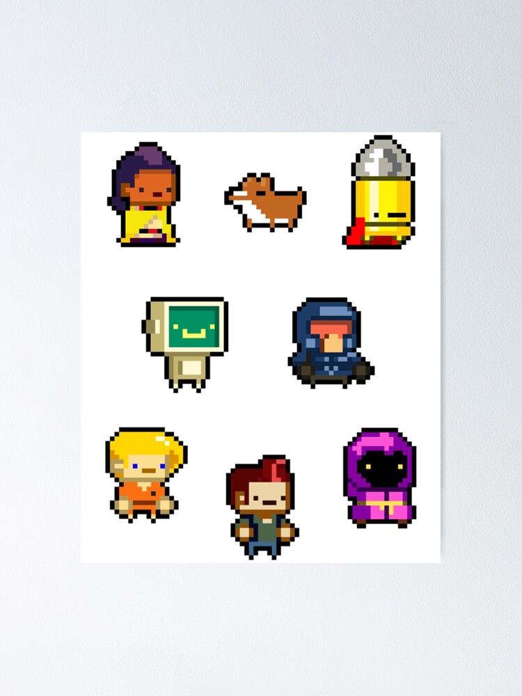 ENTER THE GUNGEON ARTWORK Poster ubicaciondepersonas.cdmx.gob.mx