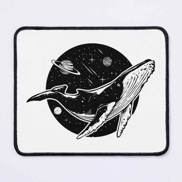 Item preview, A Lonely Whale Across The Galaxy designed and sold by Vector Scout Lab.