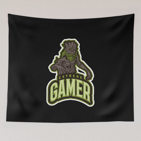 Item preview, Extreme Gamer with Tree Warrior designed and sold by PRIVARSHU.
