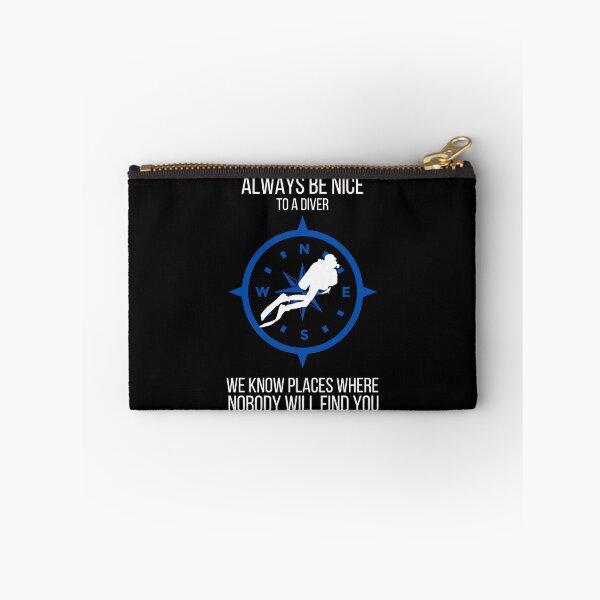 Item preview, Always Be Nice To A Diver | Live to Dive designed and sold by ArtbyJamasin.