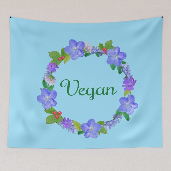 Item preview, Vegan flower wreath designed and sold by Purr95.