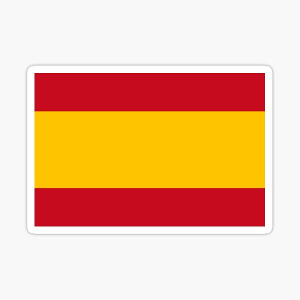 Bandera de españa Pegatina