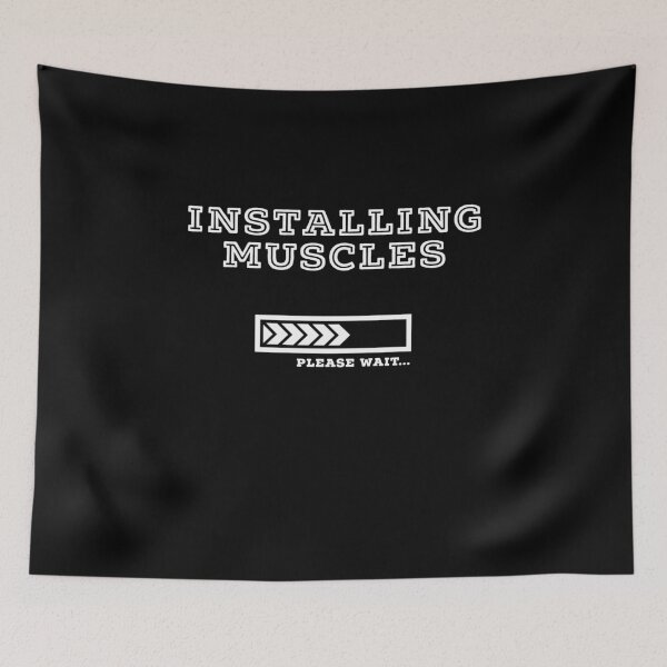 Item preview, Installing muscles Please Wait  designed and sold by ferdaousseshop.
