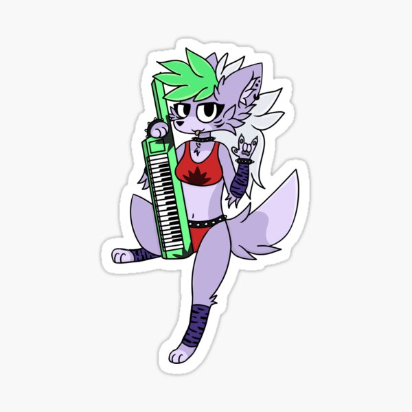 FNAF Security Breach - Roxanne Wolf Cyborg Water Bottle by