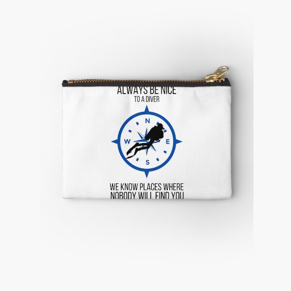 Item preview, Always Be Nice To A Diver | Live to Dive designed and sold by ArtbyJamasin.