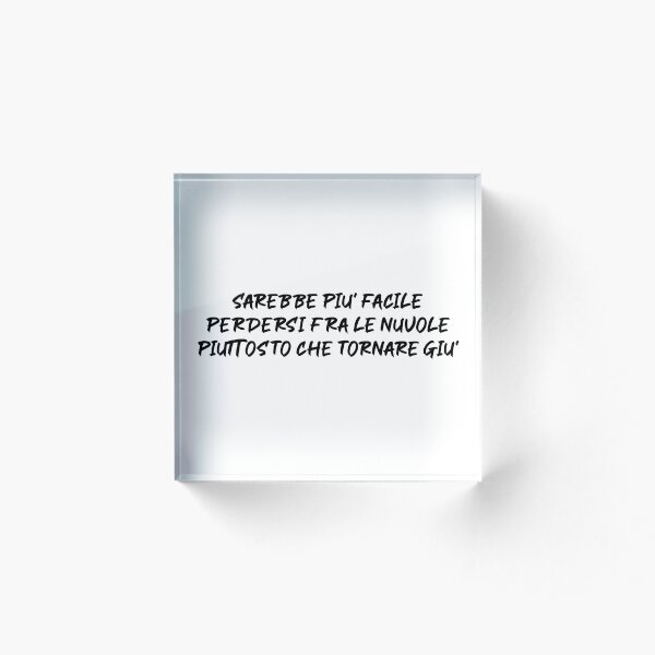 Item preview, Fra le nuvole - Coez designed and sold by Lyrixout.