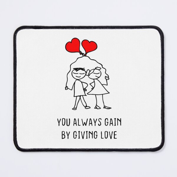 Item preview, you always gain by giving love designed and sold by damone7.