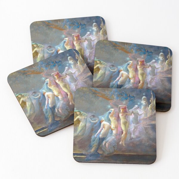 Item preview, The Morning Stars - Sarah Paxton Ball Dodson (1847-1906) designed and sold by Onodera.