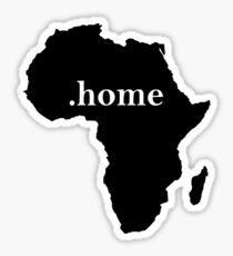 Africa Home Sticker