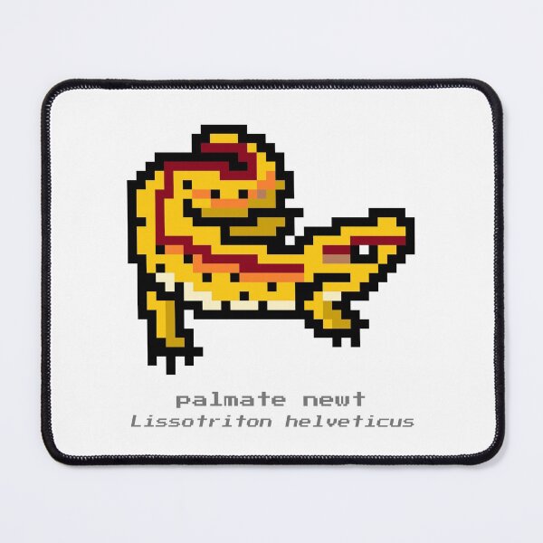 Item preview, Pixel Palmate Newt designed and sold by CheesyBugShop.
