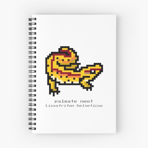 Item preview, Pixel Palmate Newt designed and sold by CheesyBugShop.