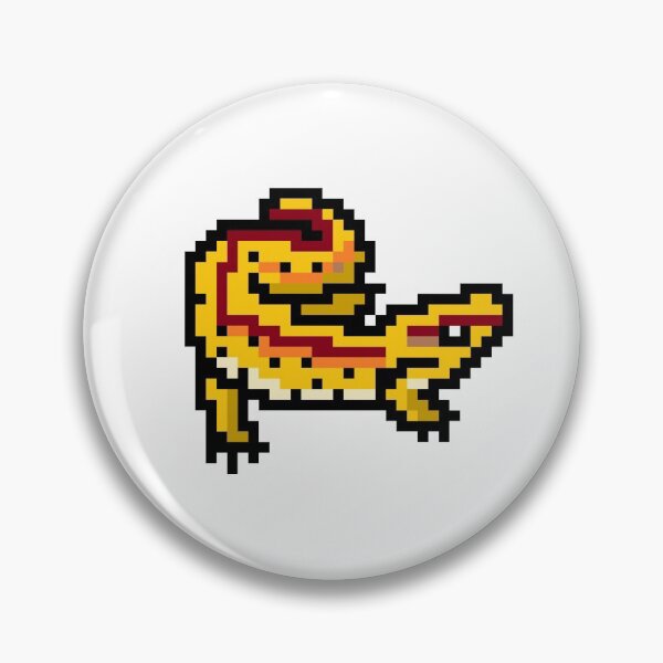 Item preview, Pixel Palmate Newt designed and sold by CheesyBugShop.