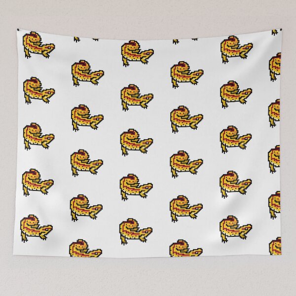 Item preview, Pixel Palmate Newt designed and sold by CheesyBugShop.