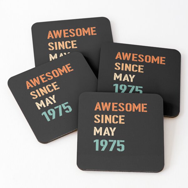 Item preview, Awesome Since May 1975 T-Shirt designed and sold by ChristineRobins.