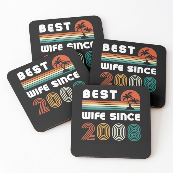 Item preview, Best Wife Since 2008 T-Shirt designed and sold by CathyBabson.
